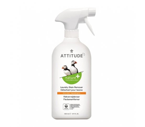 Attitude Odstraňovač skvrn - citronová kůra 800ml