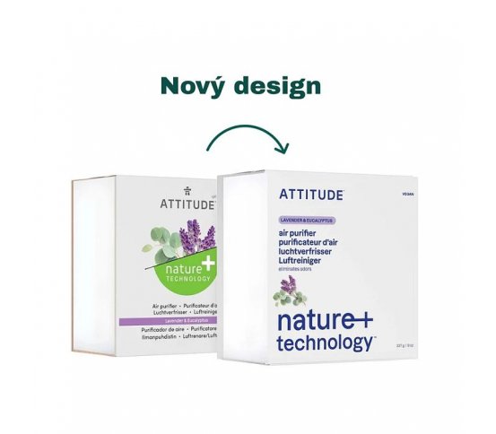 Attitude Osvěžovač vzduchu - levandule a eukalyptus 227g