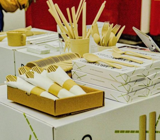 Bambusová brčka ⌀6mm x 23cm (250ks) Bamboo Europe