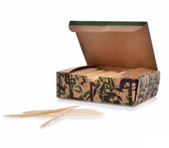  GoEco Bambusová párátka 6,3cm (500ks) 1