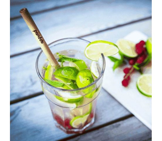 Opakovaně použitelná bambusová brčka na pití