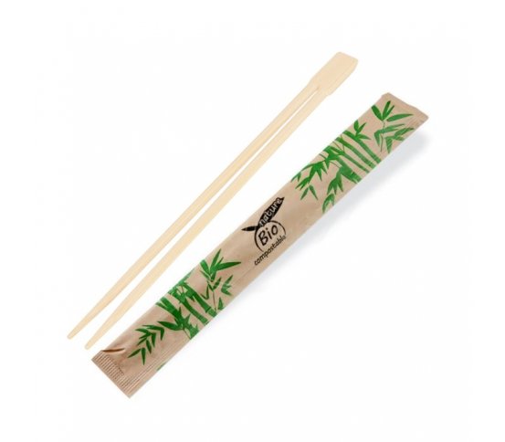 Čínské hůlky bambusové Ø6mm x 21cm balené (50ks)
