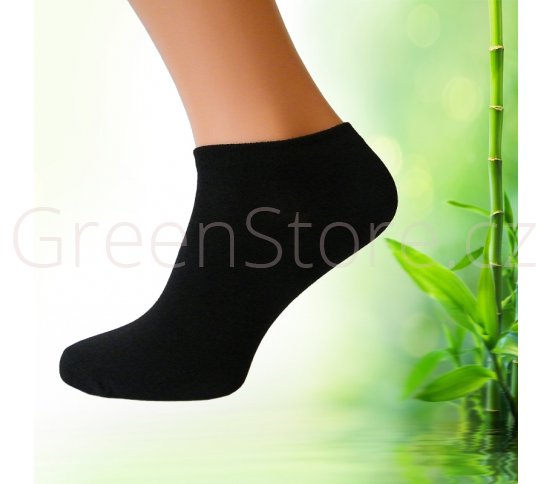 Bambusové ponožky dámské, kotníkové 39-42, 6 párů