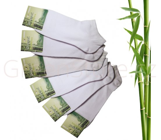 Bambusové ponožky pánské kotníkové