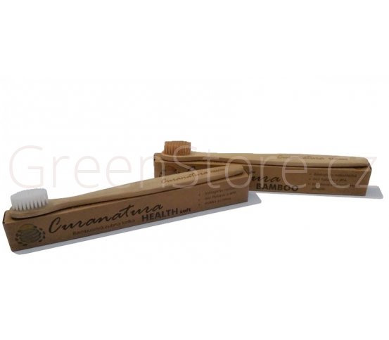 přírodní kartáček z bambusu na zuby