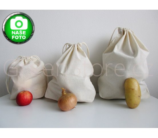 Znovupoužitelné pytlíky na pečivo i ovoce