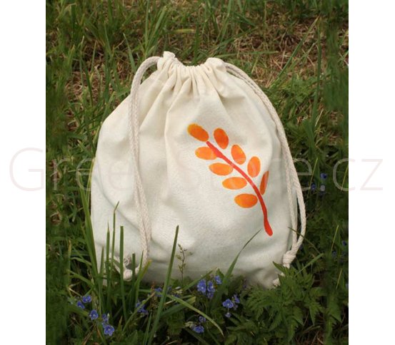 Bavlněný pytlík na pečivo s potiskem - střední Český západ