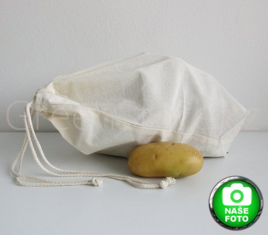 Český západ velký bavlněný pytlík na pečivo