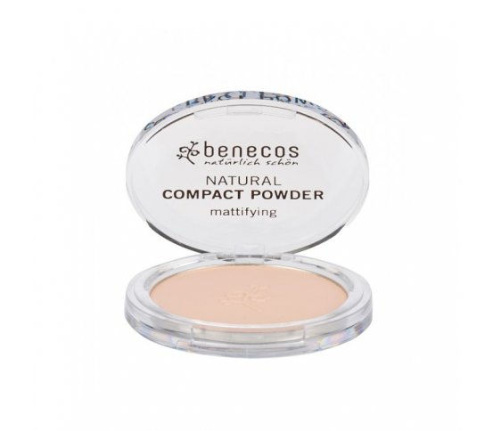 Benecos Kompaktní pudr Porcelain 9g BIO