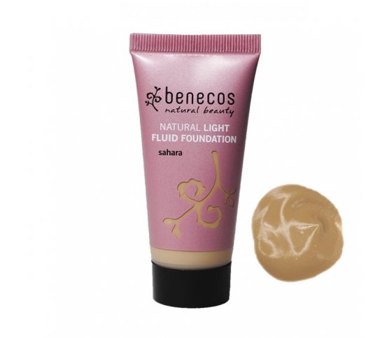Benecos Make-up Light Fluid Foundation Sahara 30ml BIO
