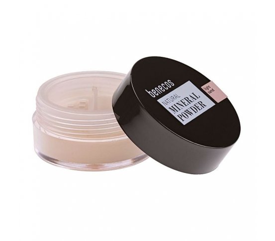 Benecos Minerální pudr Light sand 10g BIO
