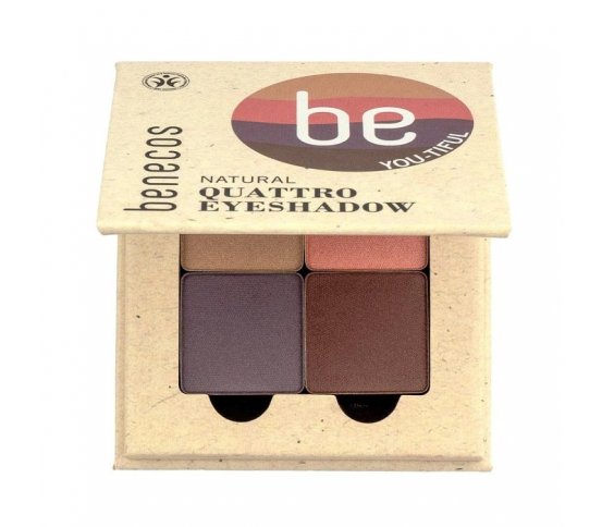 Benecos Oční stíny Coffee a cream 4paletka