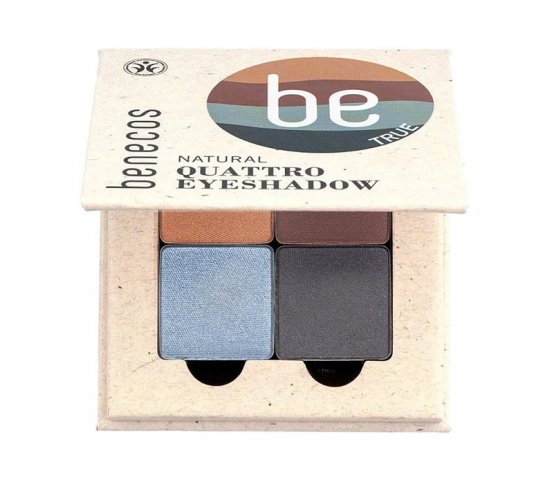 Benecos Oční stíny True blue 4paletka