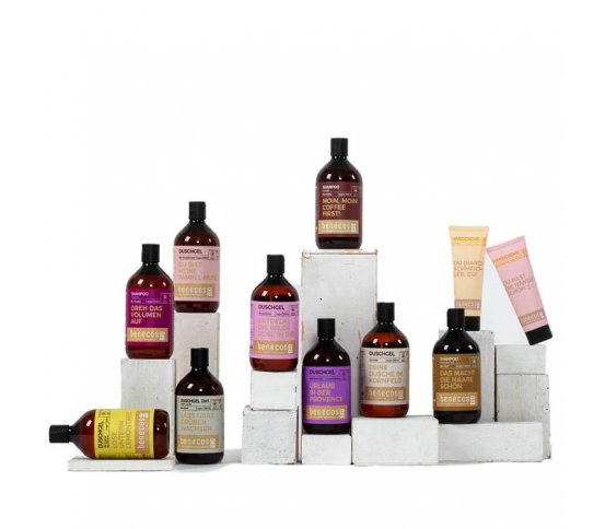 Benecos Sprchový gel Divoká růže 500ml BIO