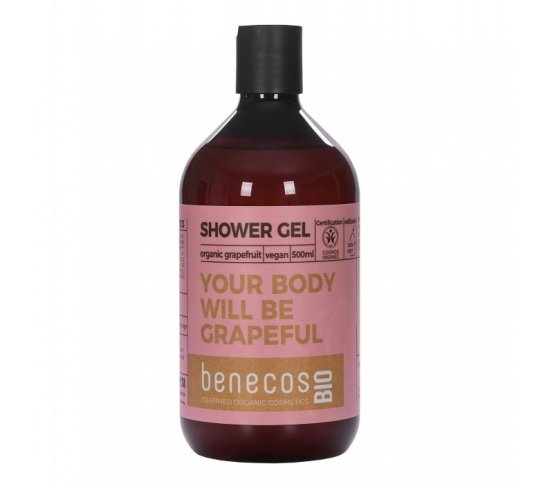 Benecos Sprchový gel Grapefruit 500ml BIO
