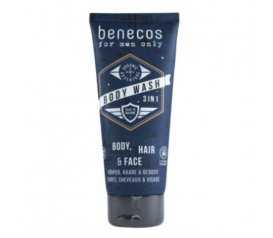 Benecos Sprchový gel pro muže 3v1 200ml BIO