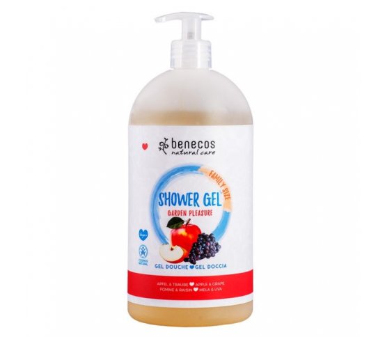 Benecos Sprchový gel rodinný Garden pleasure 950ml BIO