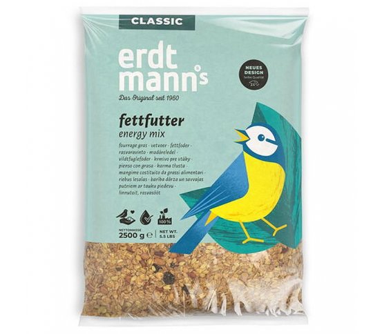 Bezslupkové zimní krmivo Energy Mix 2,5kg Erdtmann's