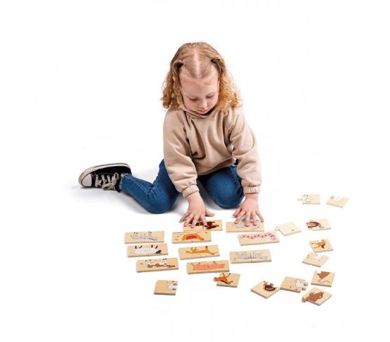 Bigjigs Toys Didaktické puzzle Zvířátka