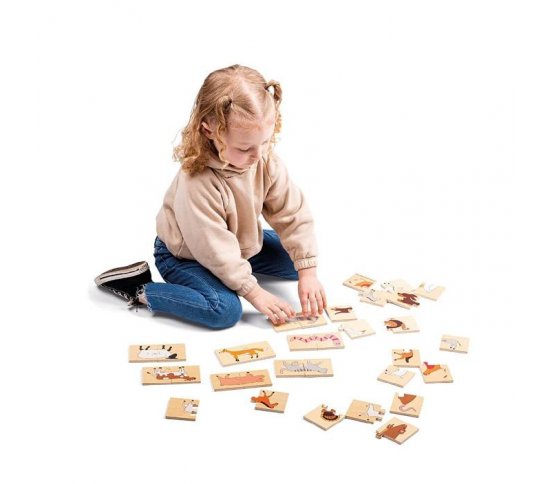 Bigjigs Toys Didaktické puzzle Zvířátka