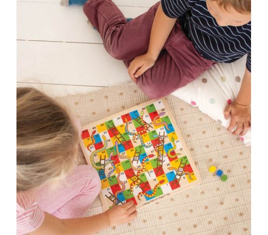 Bigjigs Toys Žebříky a hadi 2