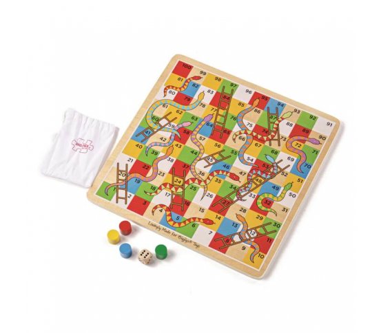 Bigjigs Toys Žebříky a hadi 2