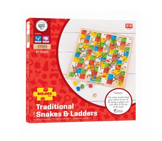Bigjigs Toys Žebříky a hadi 2