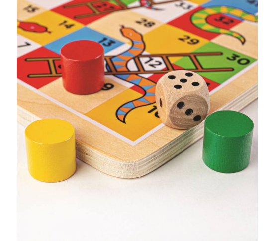 Bigjigs Toys Žebříky a hadi 2