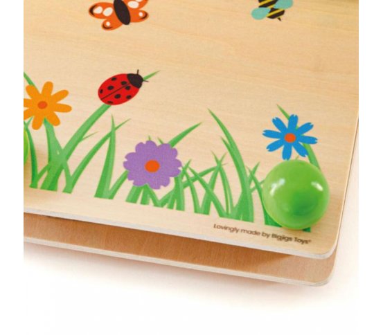 Bigjigs Toys Lis na květiny - příprava na herbář