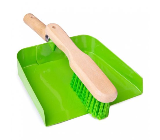 Kovová lopatka se smetáčkem Bigjigs Toys