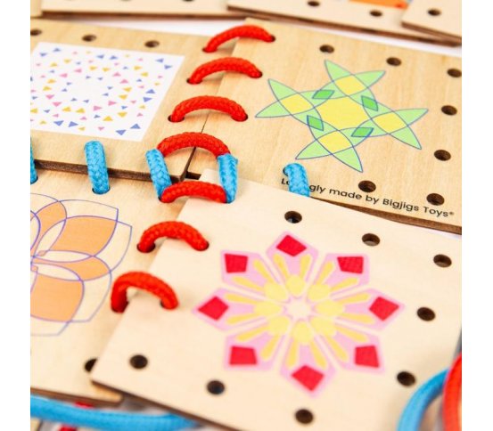 Bigjigs Toys Provlékací obrázky 