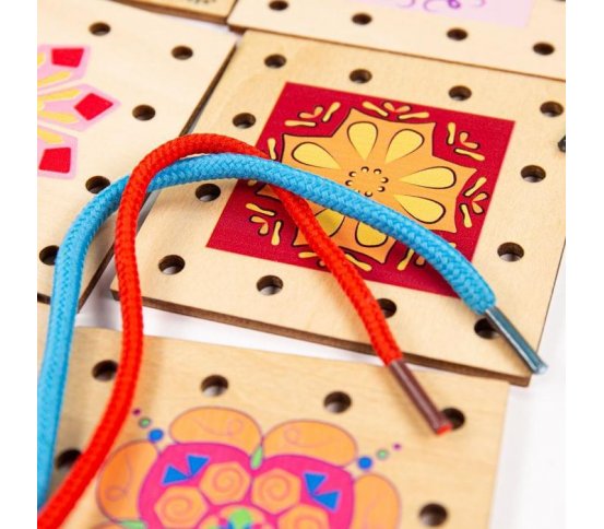 Bigjigs Toys Provlékací obrázky 