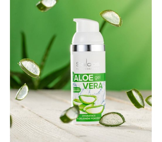 Bio kosmetika Aloe Vera gel 50ml Saloos