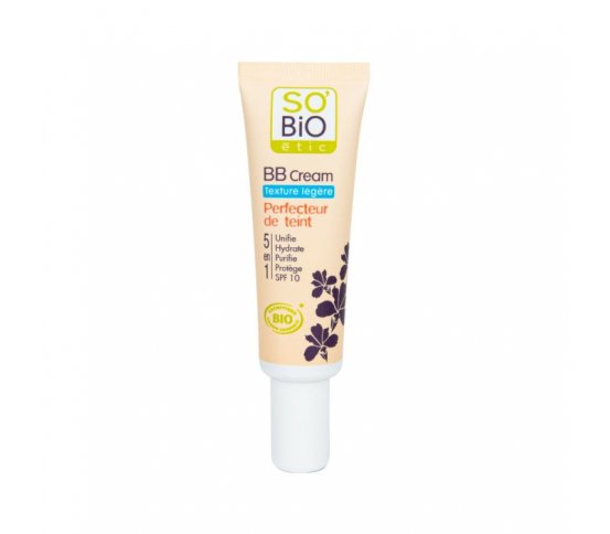 BIO BB krém lehký 5v1 02 béžová zářivá 30ml SO´BIO