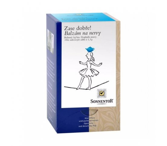 BIO Čaj Balzám na nervy 27g - porcovaný Sonnentor