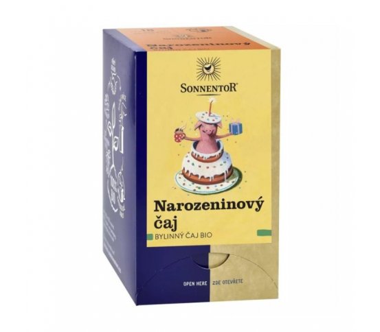 BIO Čaj Narozeninový 27g - porcovaný Sonnentor