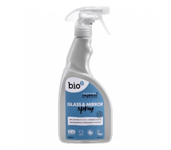 Bio-D Čistič na sklo a zrcadla 500ml