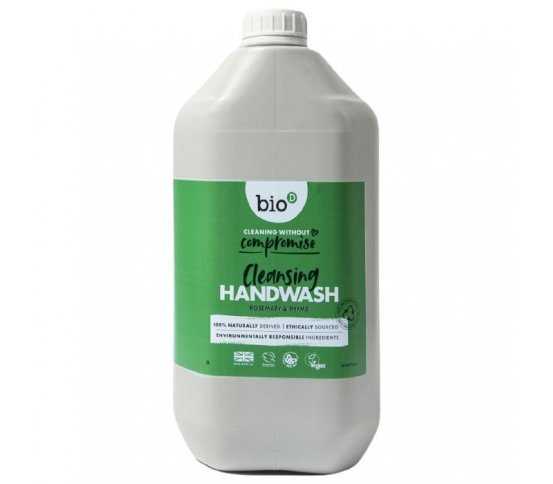 Bio-D Tekuté mýdlo Rozmarýna a Tymián 5l - s dezinfekčním účinkem