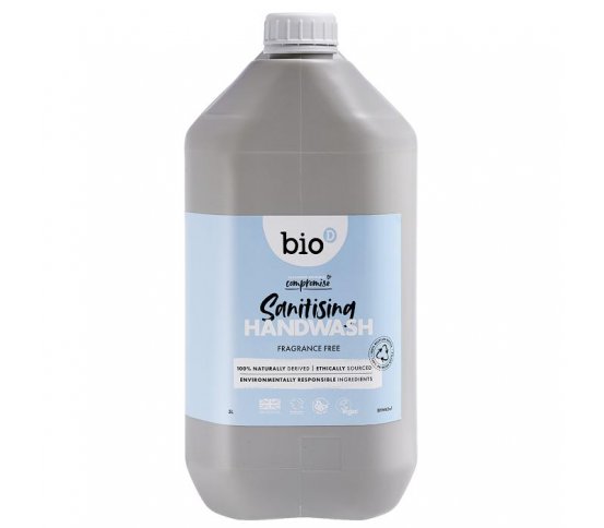 Bio-D Tekuté mýdlo bez vůně 5l - s dezinfekčním účinkem