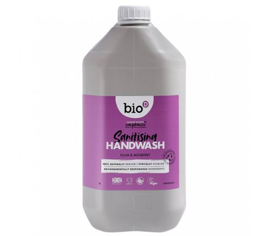 Bio-D Tekuté mýdlo Švestka a Moruše 5l - s dezinfekčním účinkem