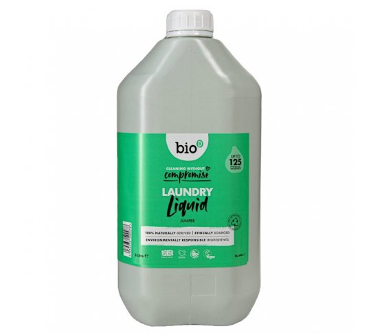 Bio-D Tekutý prací gel s vůní jalovce a mořské řasy 5l