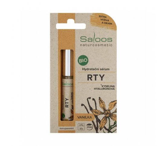 BIO Hydratační sérum na rty - vanilka 7ml Saloos