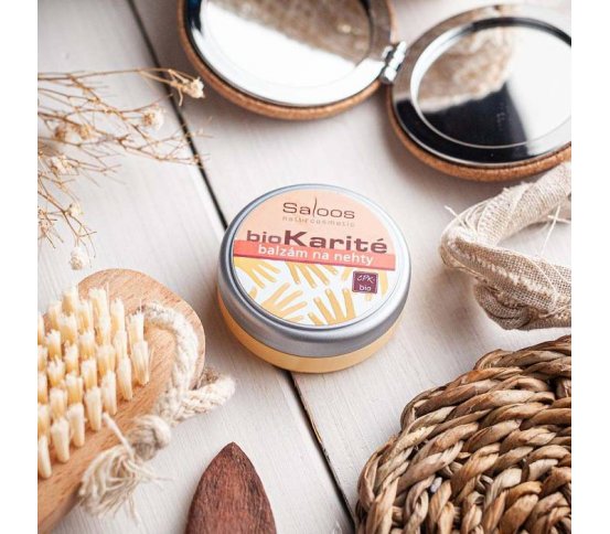 BIO Karité balzám na nehty 19ml Saloos