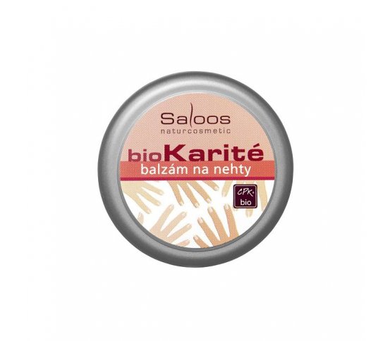 BIO Karité balzám na nehty 19ml Saloos