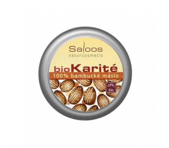 BIO Karité bambucké máslo 50ml Saloos