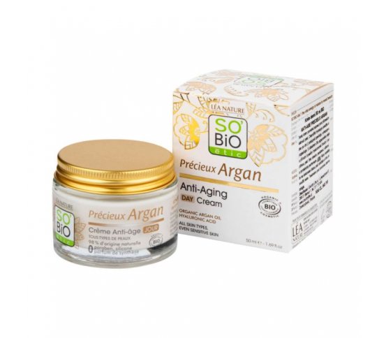 BIO Krém denní Anti-age Argan 50ml SO´BIO