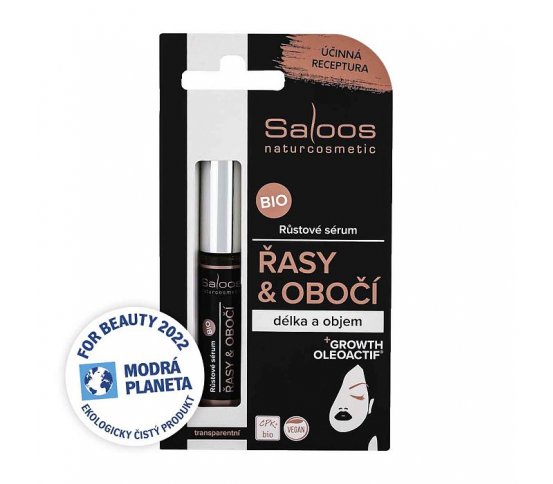 BIO sérum na řasy a obočí 7ml Saloos