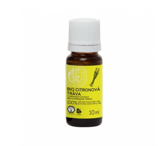 BIO Esenciální olej Citronová tráva 10ml Tierra Verde