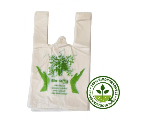 Rozložitelná nákupní BIO taška - malá