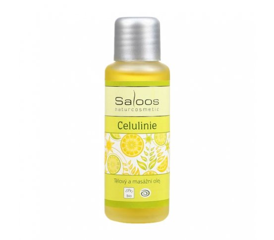 BIO tělový a masážní olej Celulinie 50ml Saloos